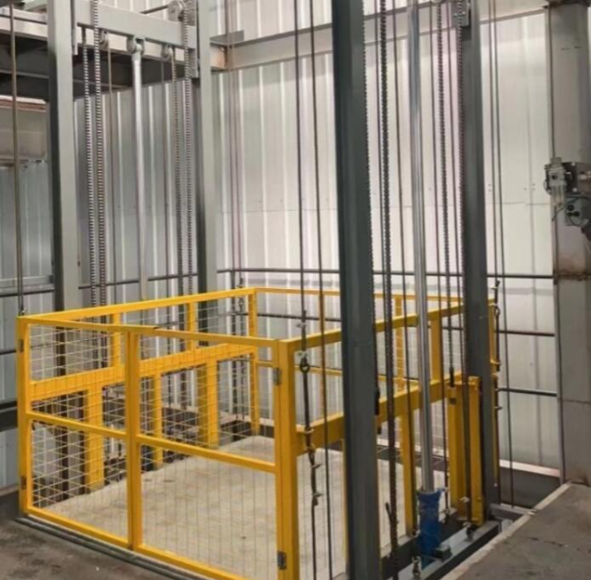 碧江导轨式升降机一般加工周期